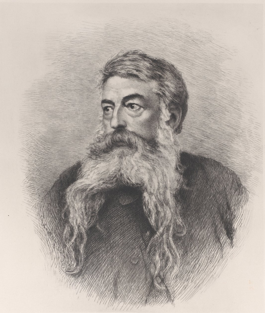 Muotokuva I.L. Ernst Meissonier, 1884. tekijältä Charles Courtry