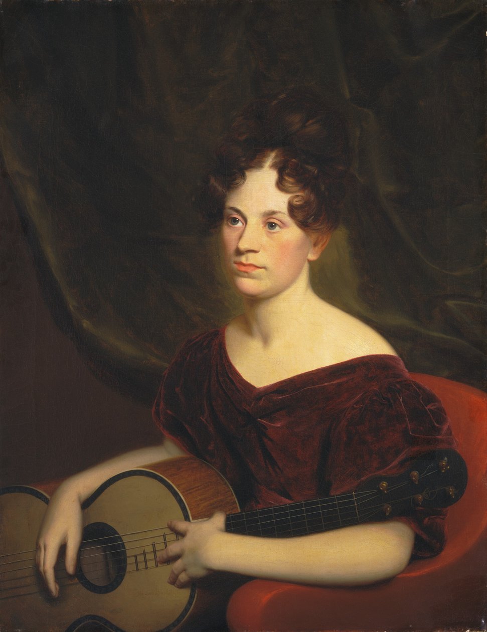 Cora Livingston, c. 1833. tekijältä Charles Cromwell Ingham
