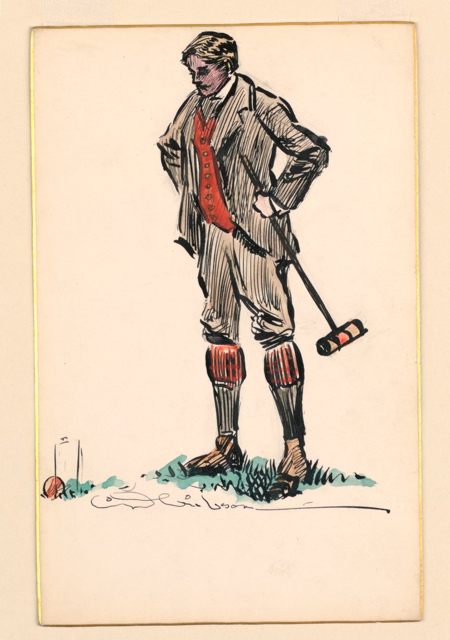 Krokettisoitin tekijältä Charles Dana Gibson