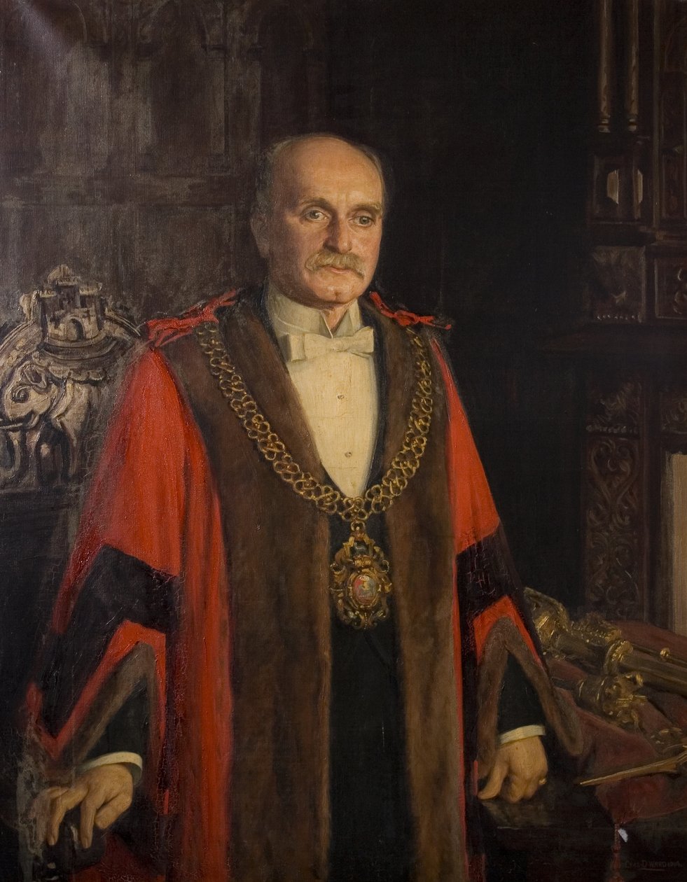 Vanhus Siegfried Bettmann tekijältä Charles Daniel Ward