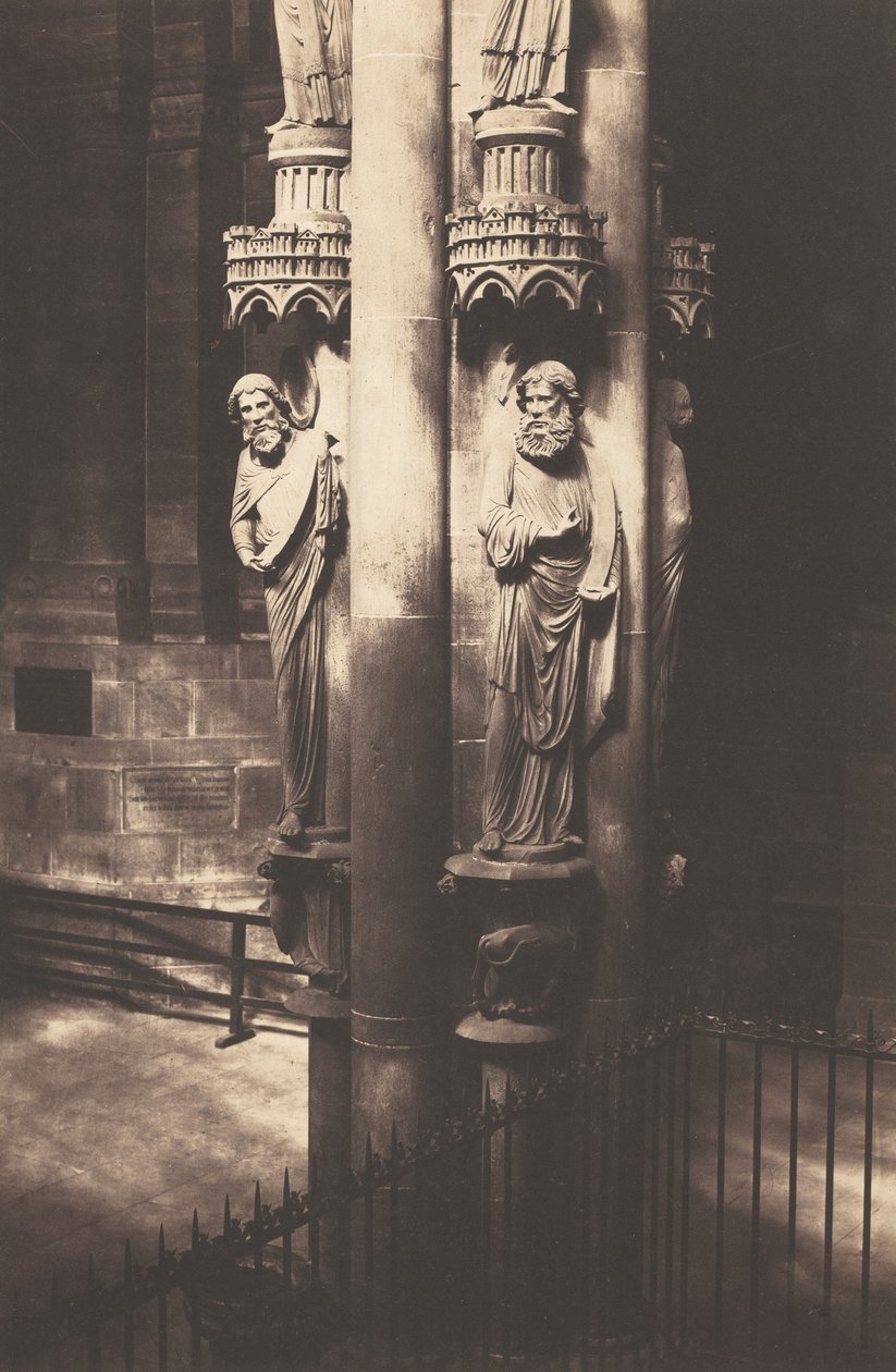 Enkelipylväs, Strasbourgin katedraali, n. 1858 (kuva) tekijältä Charles David Winter