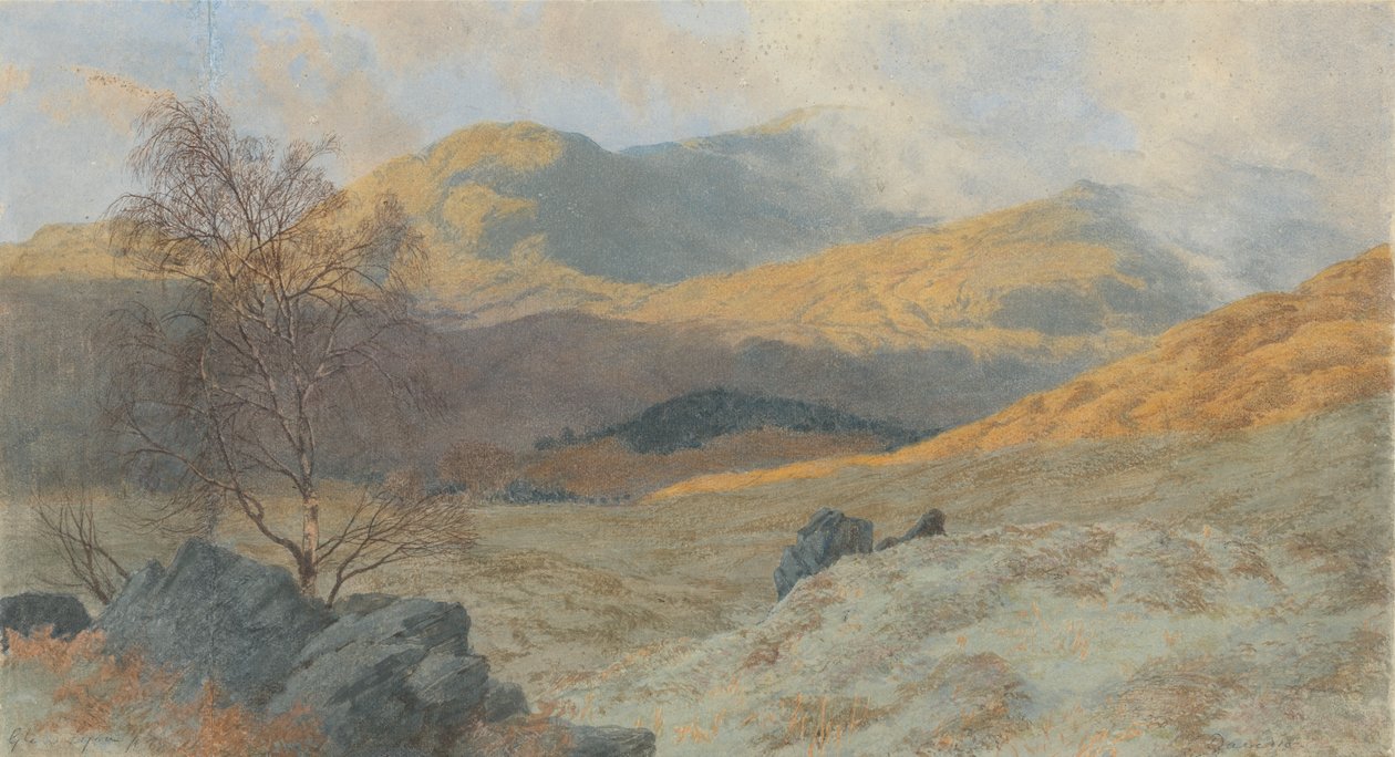 Hoar Frost, Misty Morning: Glen Lyon tekijältä Charles Davidson