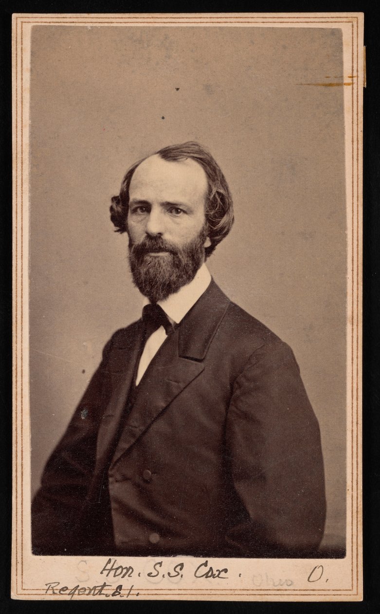 Samuel Sullivan Coxin muotokuva 1824-1889, Ennen vuotta 1889 tekijältä Charles De Forest Fredricks