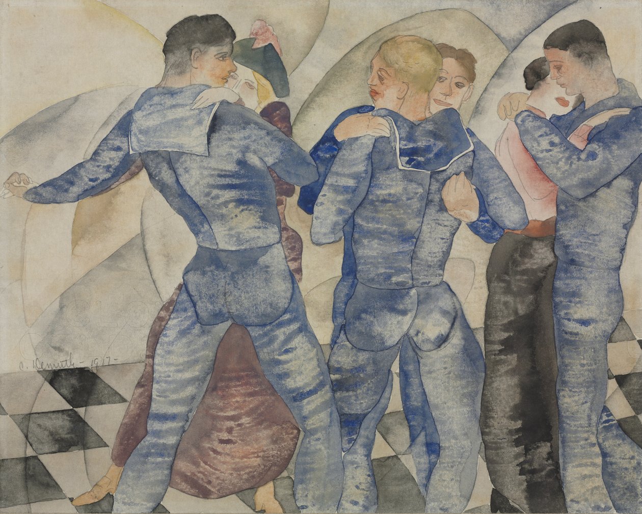 Tanssivat merimiehet tekijältä Charles Demuth
