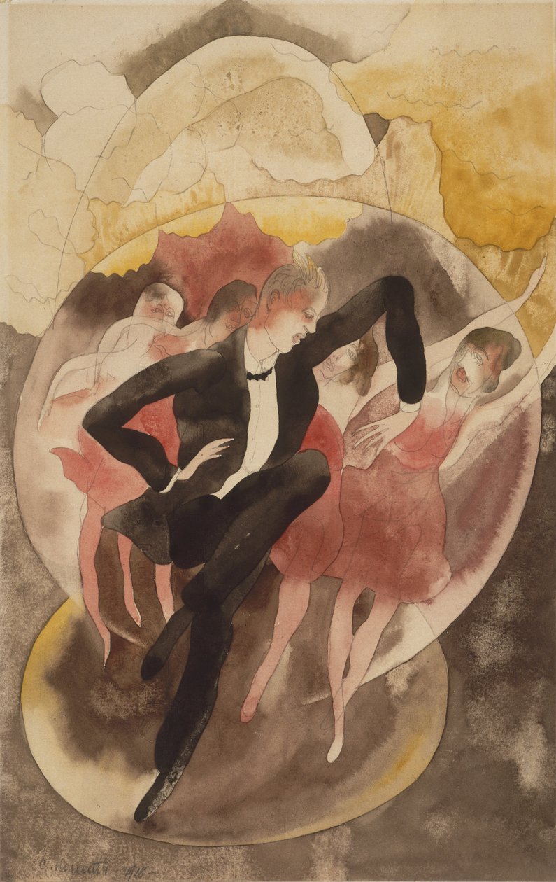 Vaudevillessä (tanssija ja kuoro) tekijältä Charles Demuth