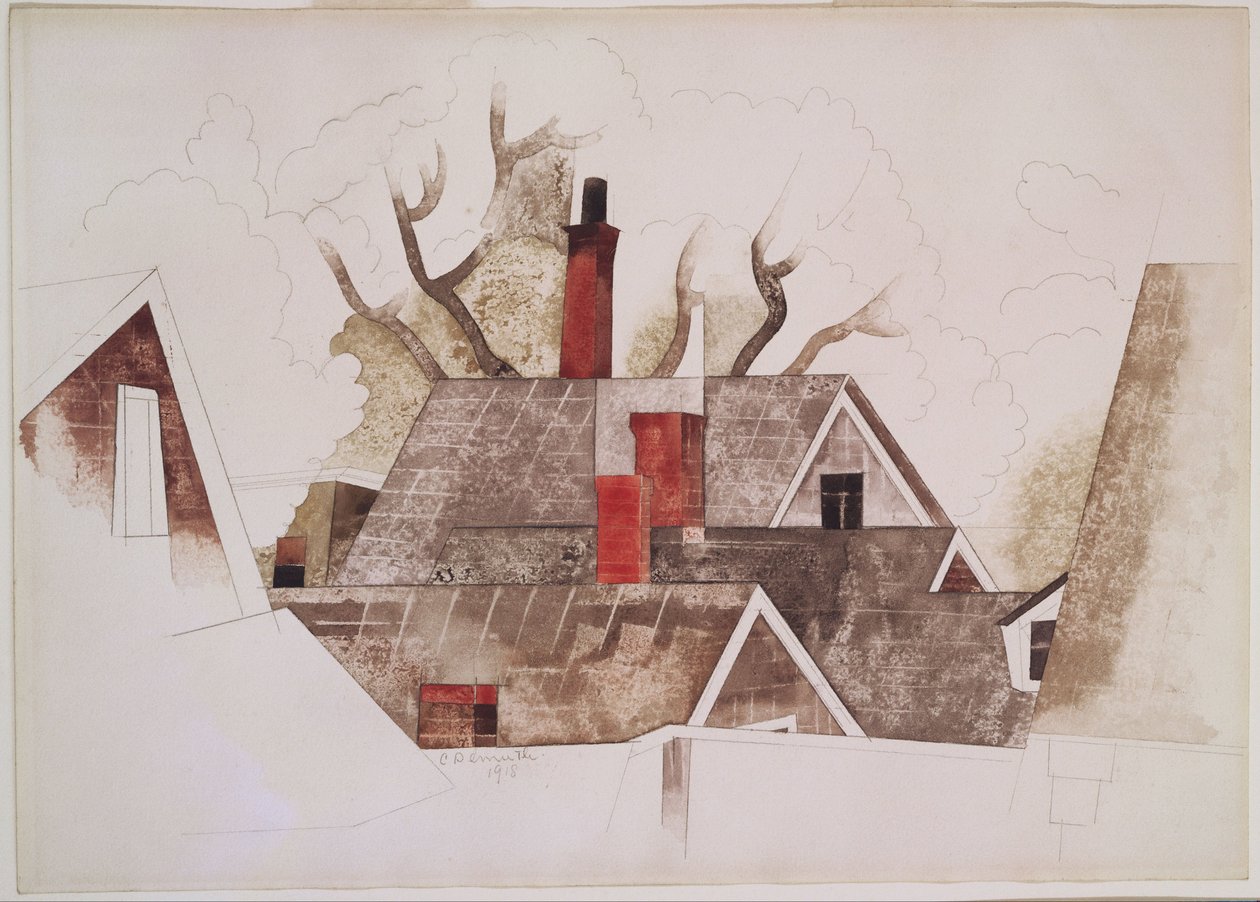 Punaiset savupiiput tekijältä Charles Demuth