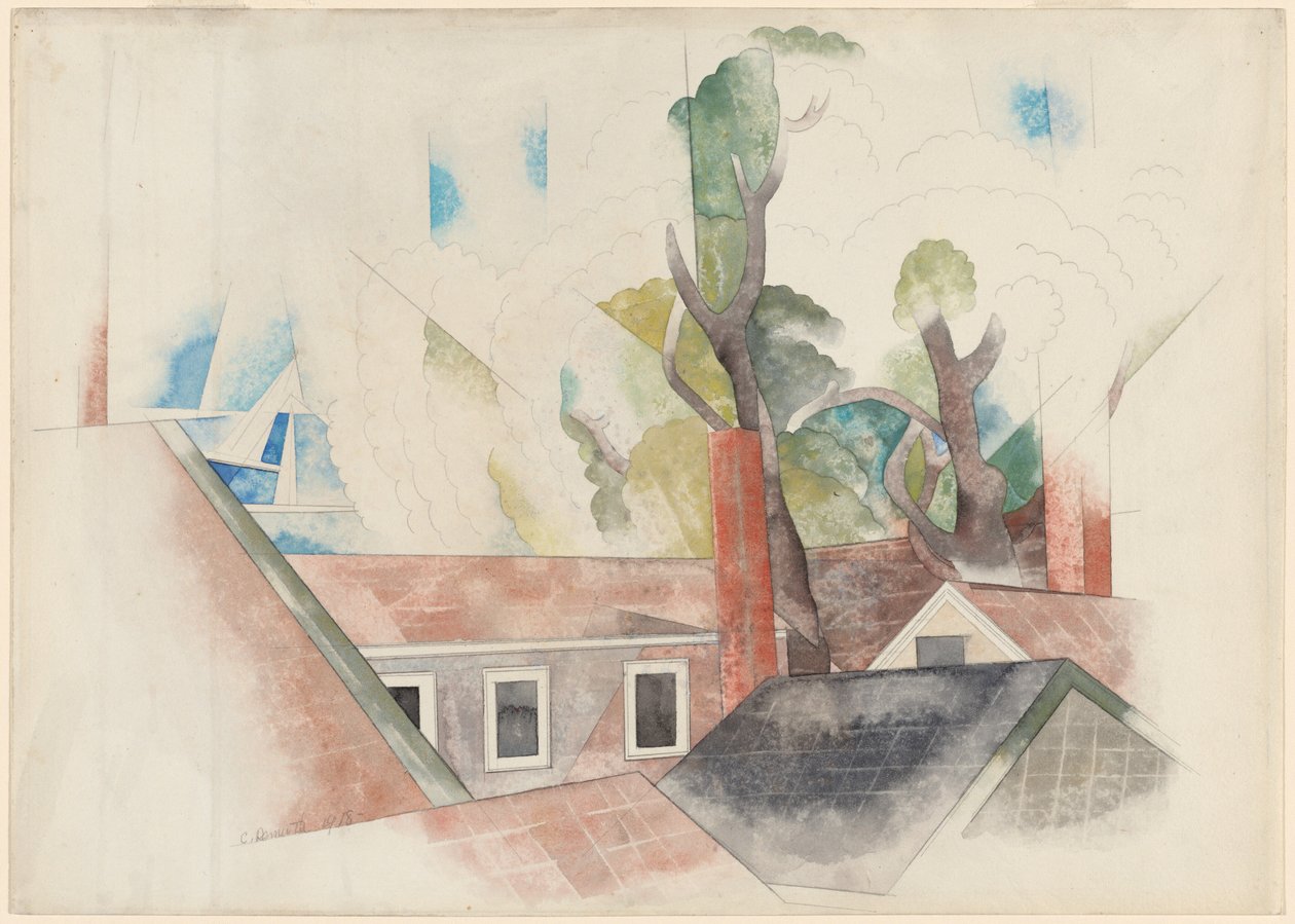 Katot ja puut tekijältä Charles Demuth