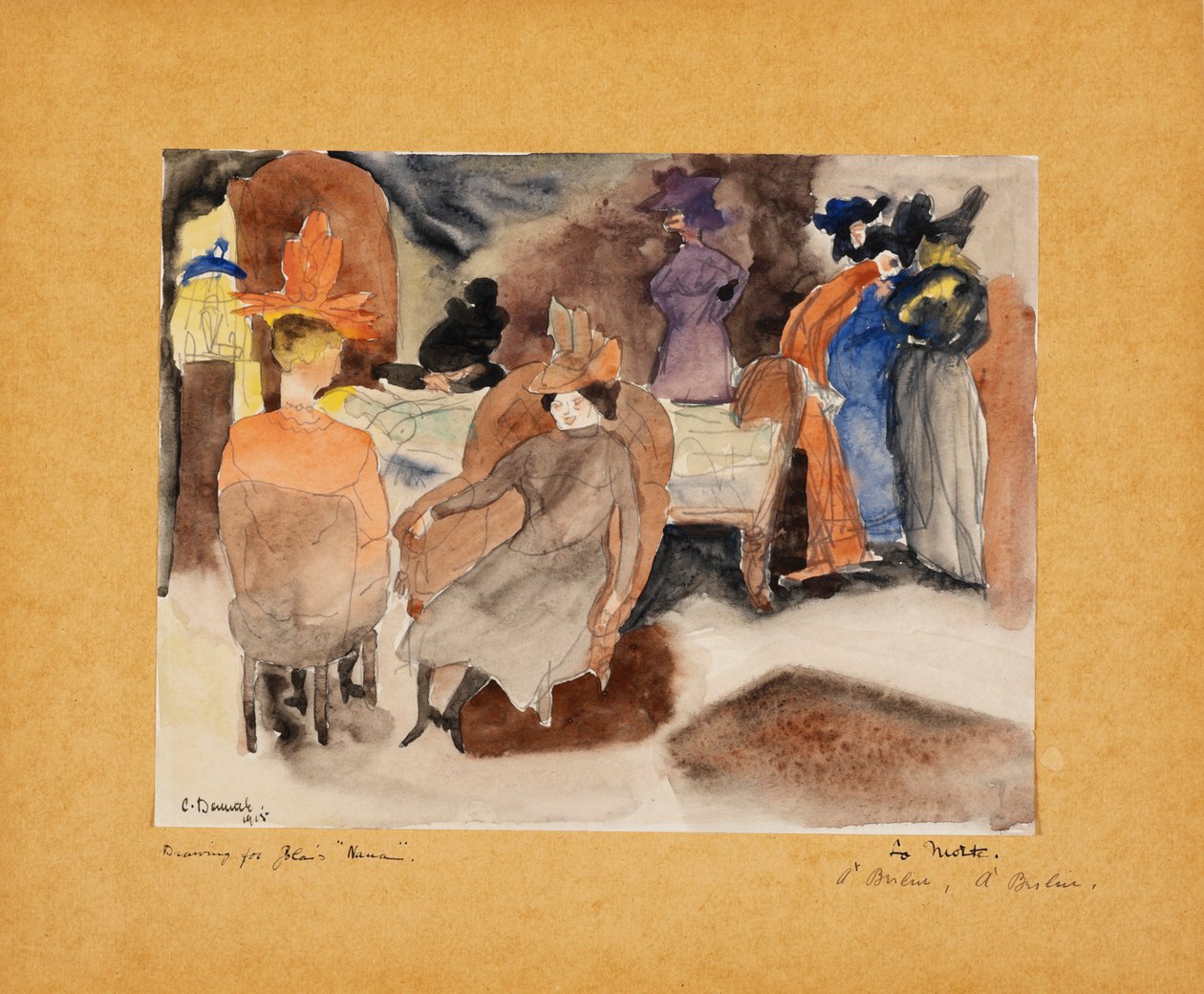 Zolas Nana, 1915 tekijältä Charles Demuth