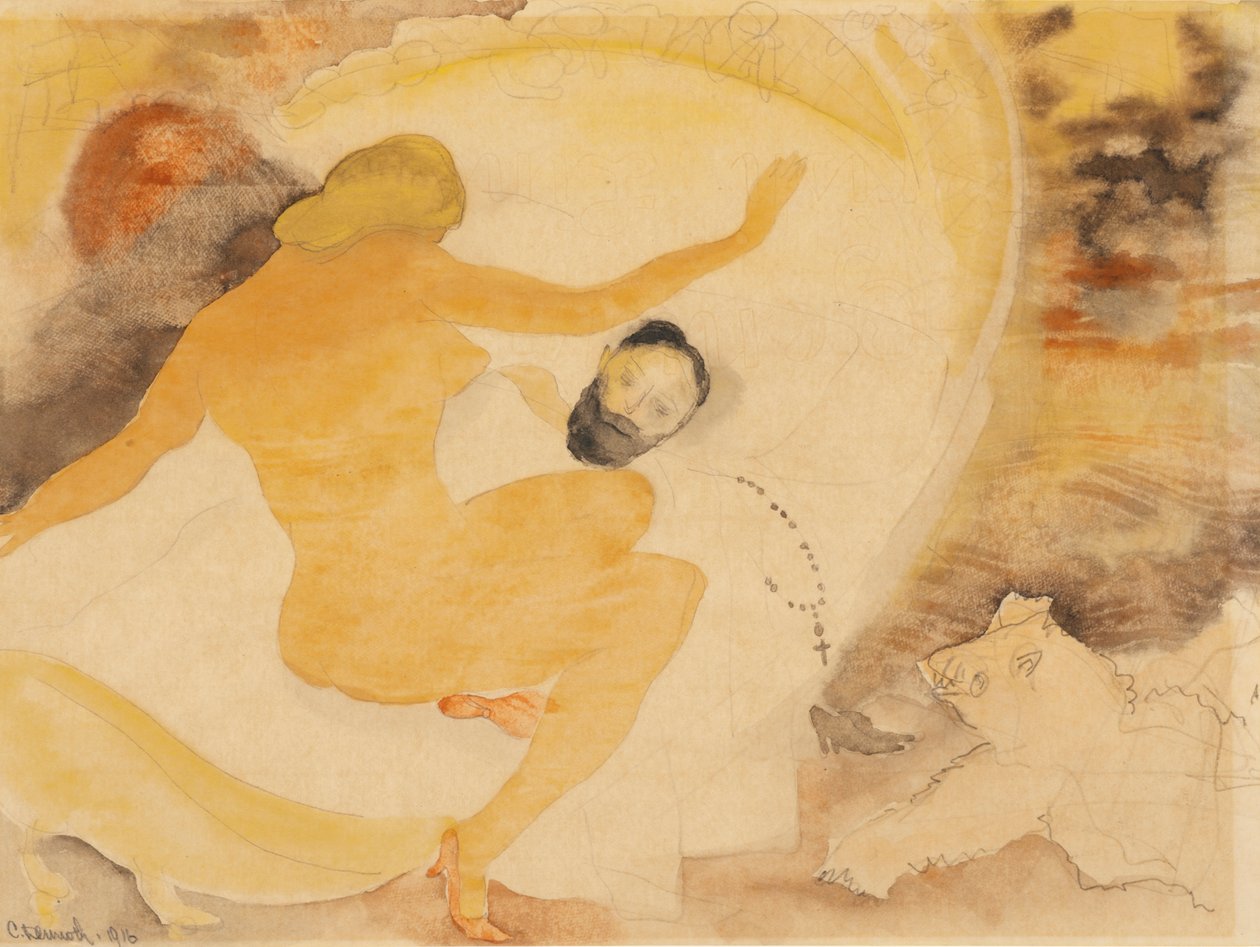 Zolas Nana, 1916 tekijältä Charles Demuth