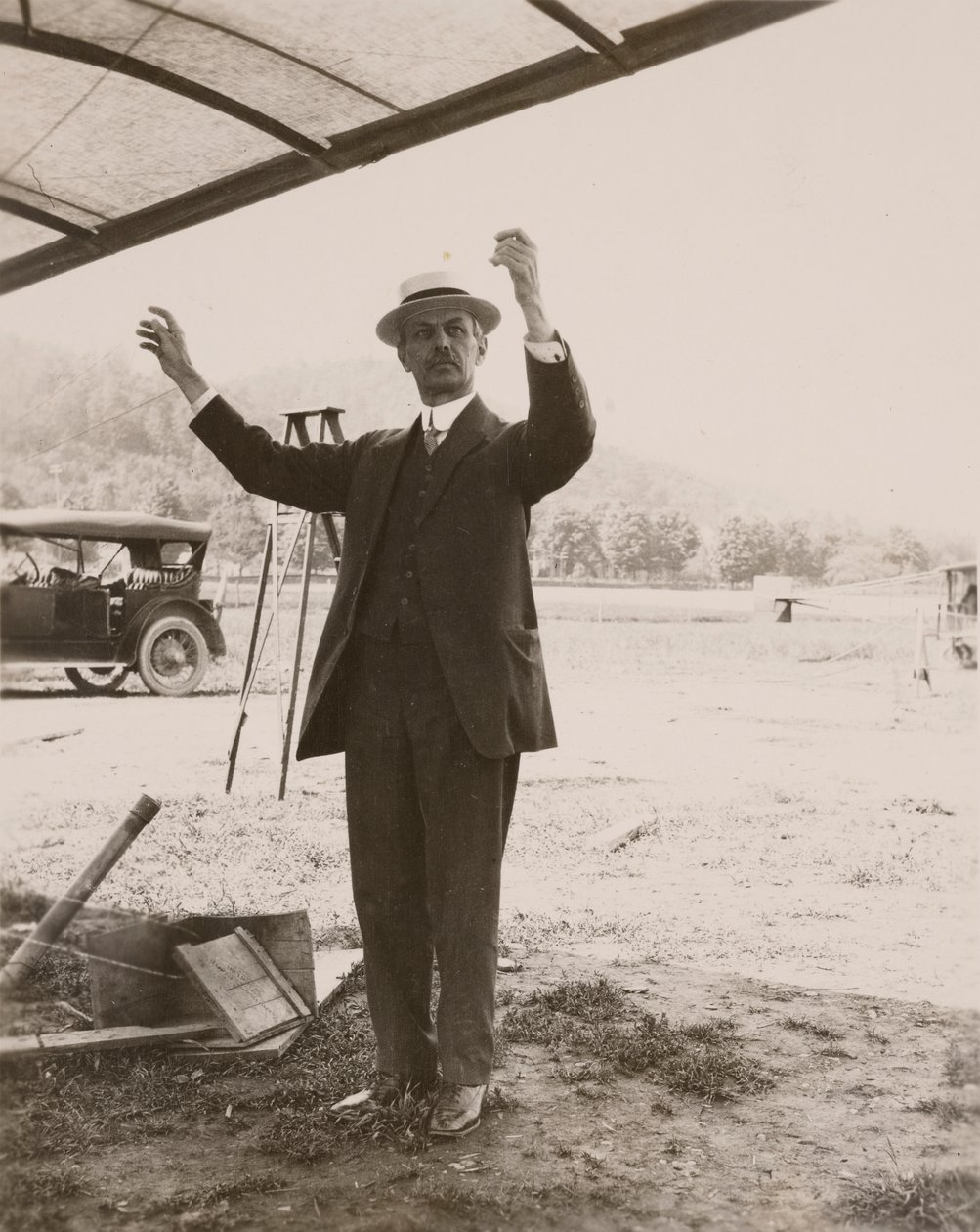 Albert Francis Zahmin muotokuva 1862-1954, 1914. tekijältä Charles Doolittle Walcott