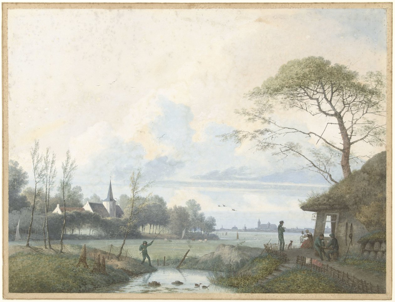 seisova tiikeri tekijältä Charles Edmé Saint Marcel Cabin
