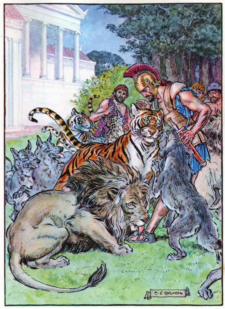 Eurylochus and the Lions, The Children