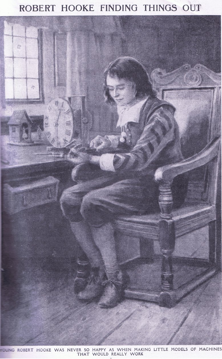 Robert Hook selvittää asioita tekijältä Charles Edmund Brock