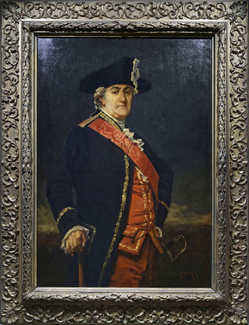 Jean Baptiste Donatien de Vimeur, n. 1850-1895 tekijältä Charles Edouard Armand Dumaresq