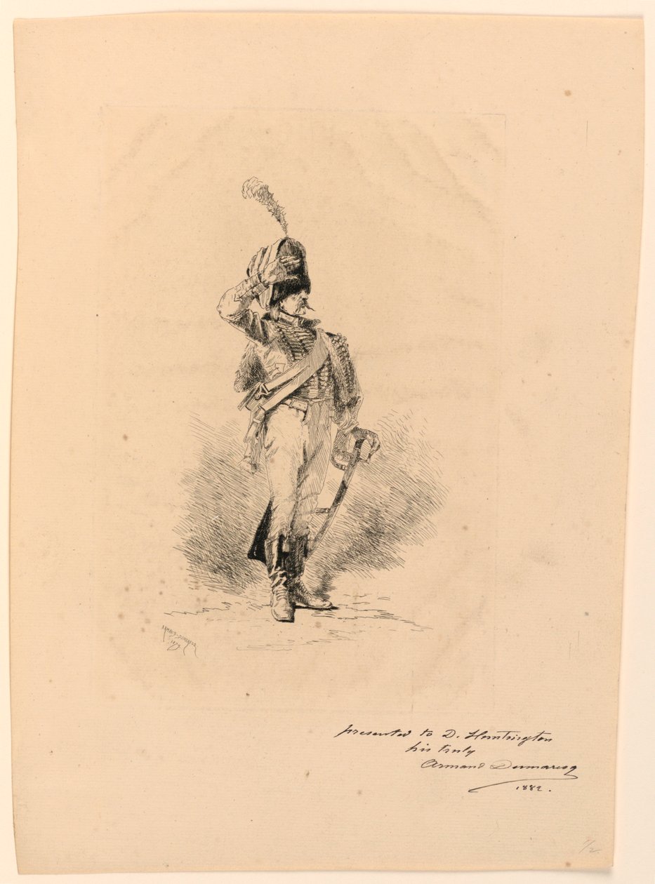 Sotilaallinen tervehdys tekijältä Charles Edouard Armand Dumaresq