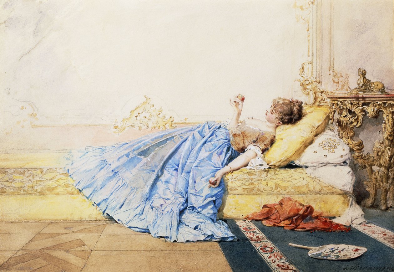 Mietteliäs hetki, tekijältä Charles Edouard de Beaumont
