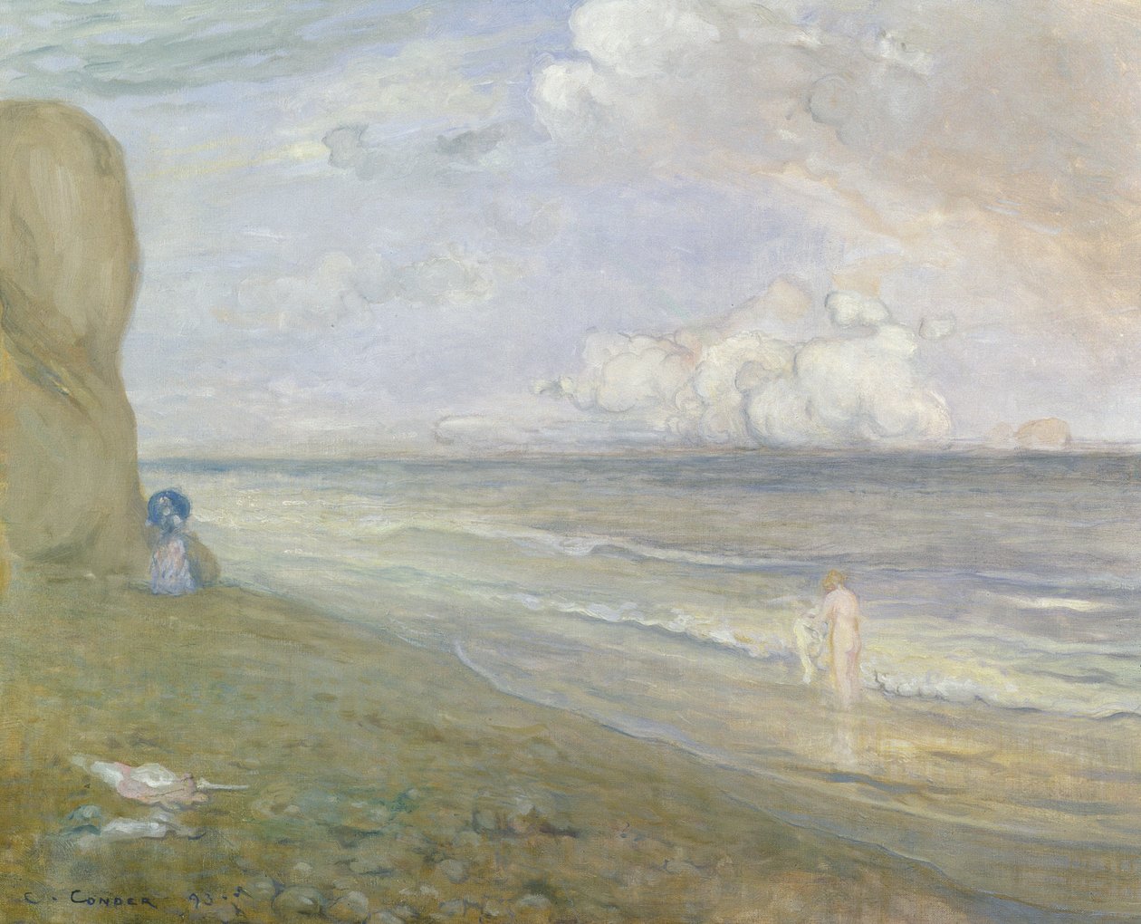 Huonekalut ja erilaiset esineet 1100- ja 1300-luvuilta tekijältä Charles Edward Conder