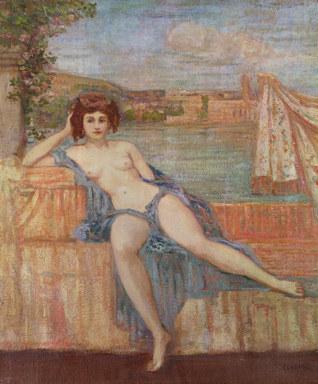 Nymfi satamasta tekijältä Charles Edward Conder