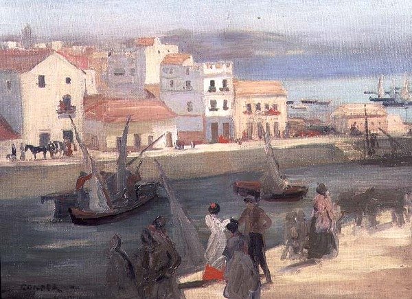 Laiturin puolella tekijältä Charles Edward Conder