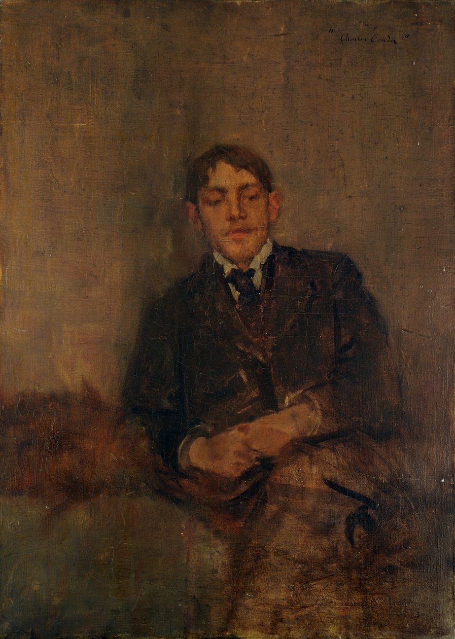 Omakuva, n. 1895 tekijältä Charles Edward Conder