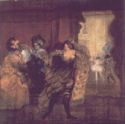 Peacock Lady tekijältä Charles Edward Conder