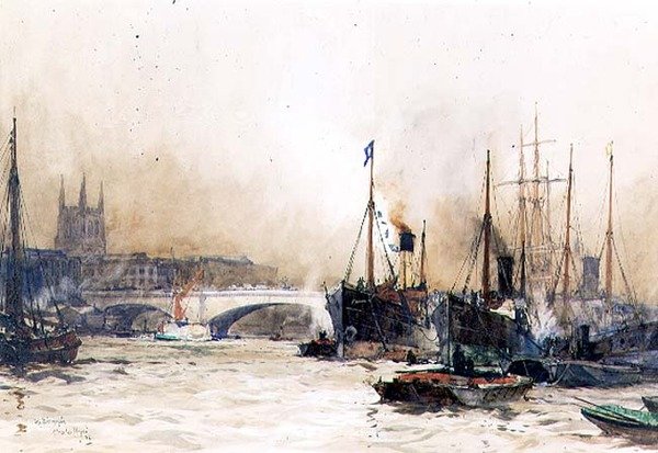 Off Billingsgate (wc) tekijältä Charles Edward Dixon