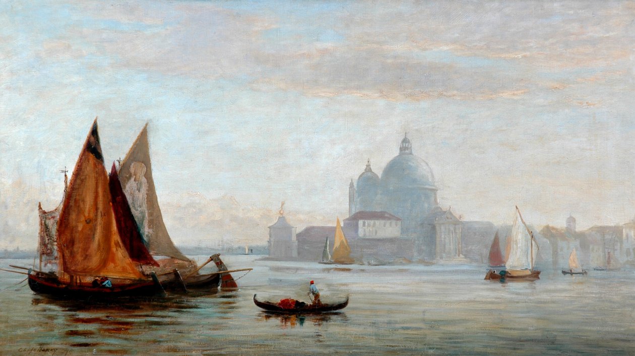Santa Maria della Saluten kirkko, Venetsia, 1875 tekijältä Charles Edward Holloway