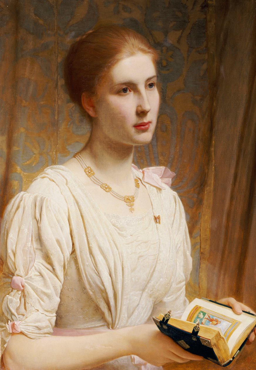 Neiti Helen Lindsayn muotokuva tekijältä Charles Edward Perugini