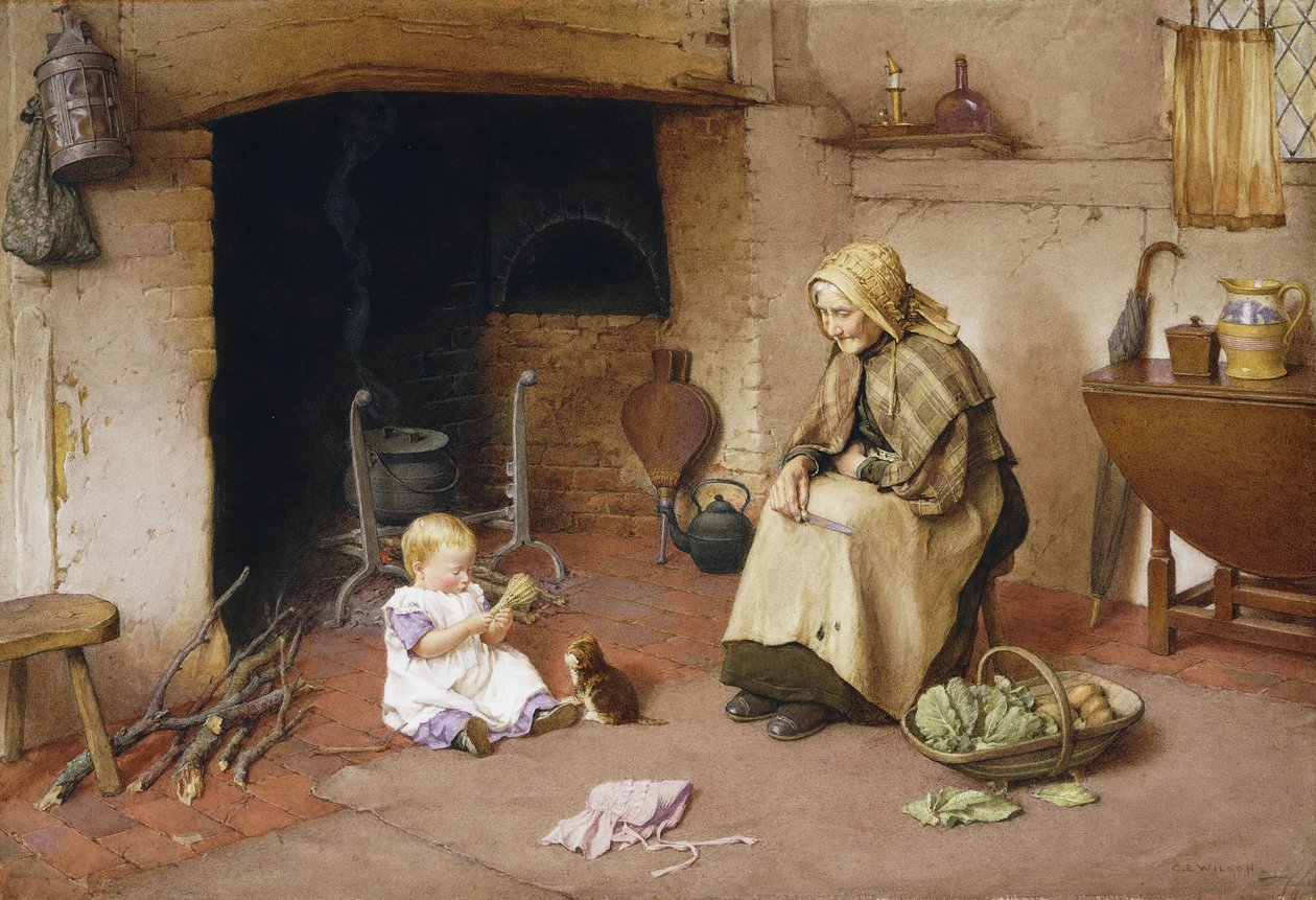 Vierailu mummon luona tekijältä Charles Edward Wilson