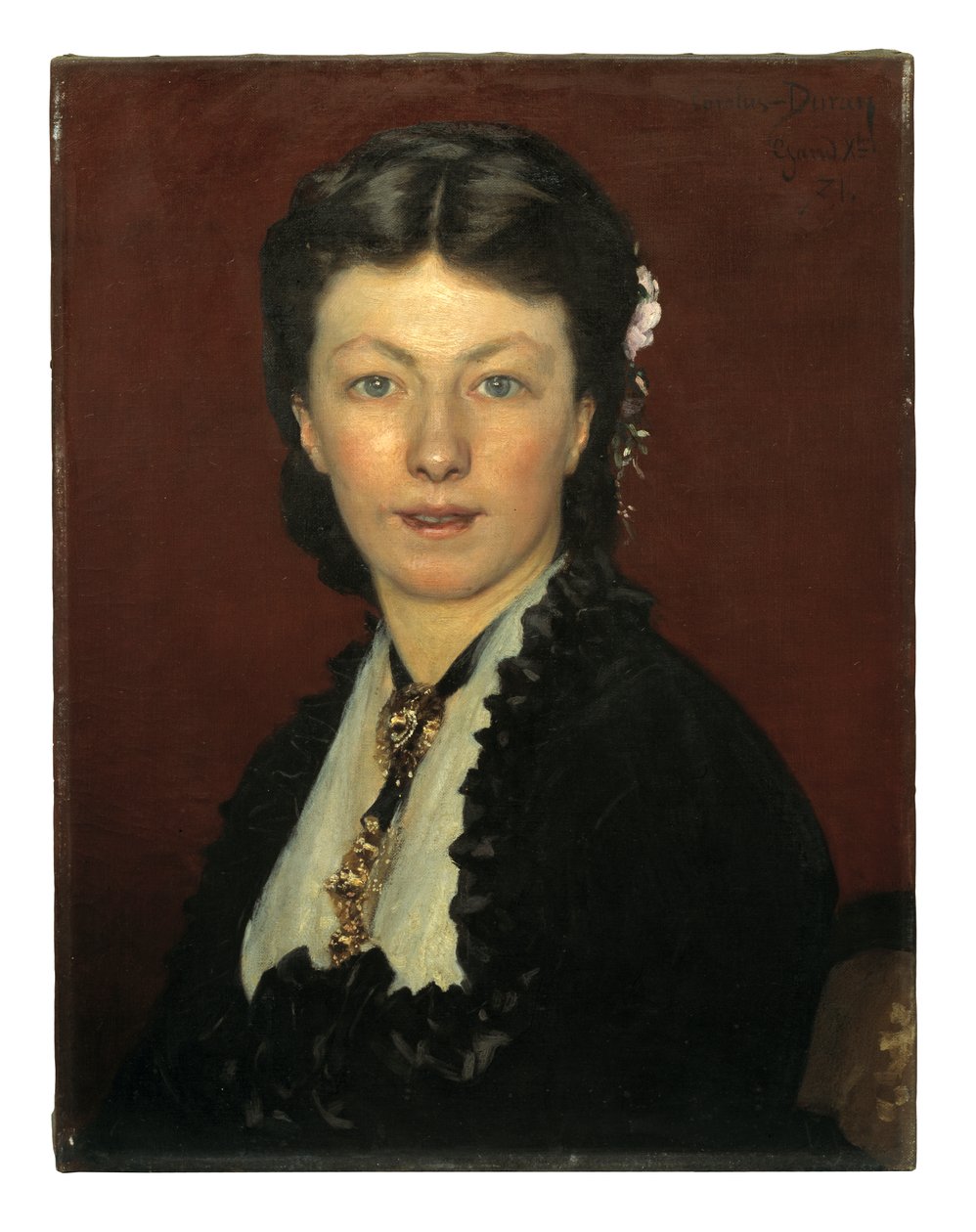 Rouva Adolphe Neytin muotokuva tekijältä Charles Emile Auguste Carolus Duran