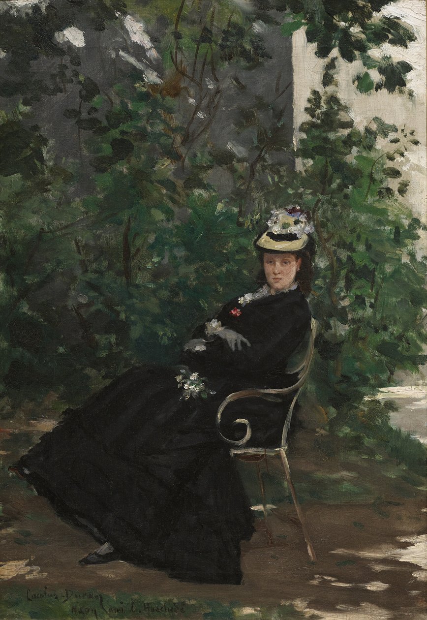 Madame Alice Hoscheden muotokuva, n. 1872-78 tekijältä Charles Emile Auguste Carolus Duran