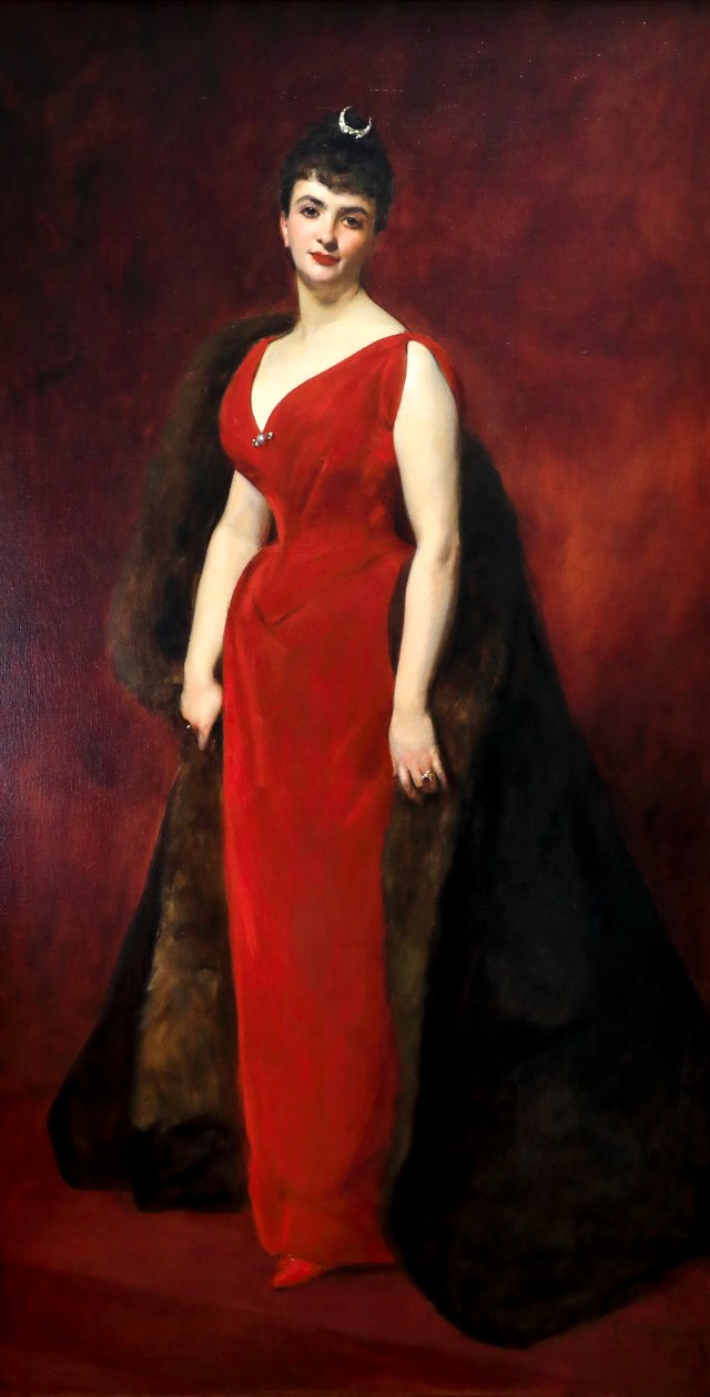 Madame Edgard Sternin muotokuva tekijältä Charles Emile Auguste Carolus Duran