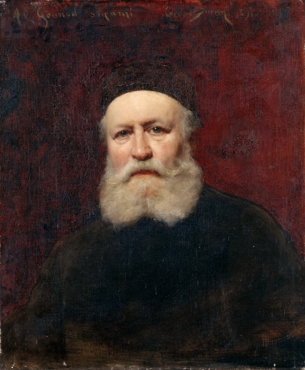 Muotokuva säveltäjä Charles Gounodista 1818-1893 tekijältä Charles Emile Auguste Carolus Duran