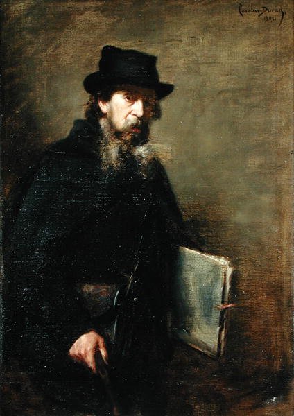 Vanha litografi, 1903 tekijältä Charles Emile Auguste Carolus Duran