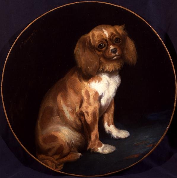 King Charles Spanieli tekijältä Charles Emile Callande de Champmartin