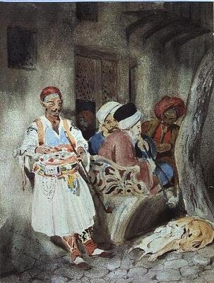 Konstantinopolin kuja (wc paperilla) tekijältä Charles Emile Callande de Champmartin
