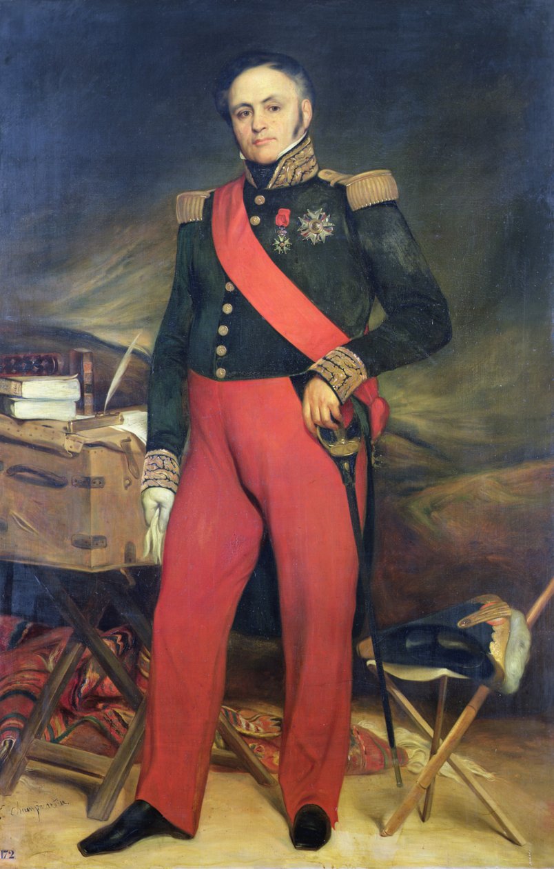 Kreivi Bertrand Clauzel, Ranskan marsalkka (1772-1842) tekijältä Charles Emile Callande de Champmartin