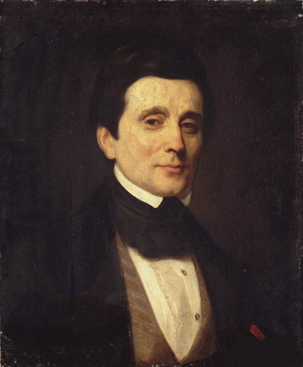 Muotokuva Emile Deschampsista (1791-1871) par Callande de Champmartin, Charles-Emile (1797-1883). Värilitografia, , yksityiskokoelma tekijältä Charles Emile Callande de Champmartin