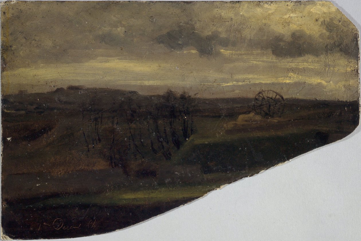 Maaseutu lähellä Pariisia tekijältä Charles Emile Cuisin