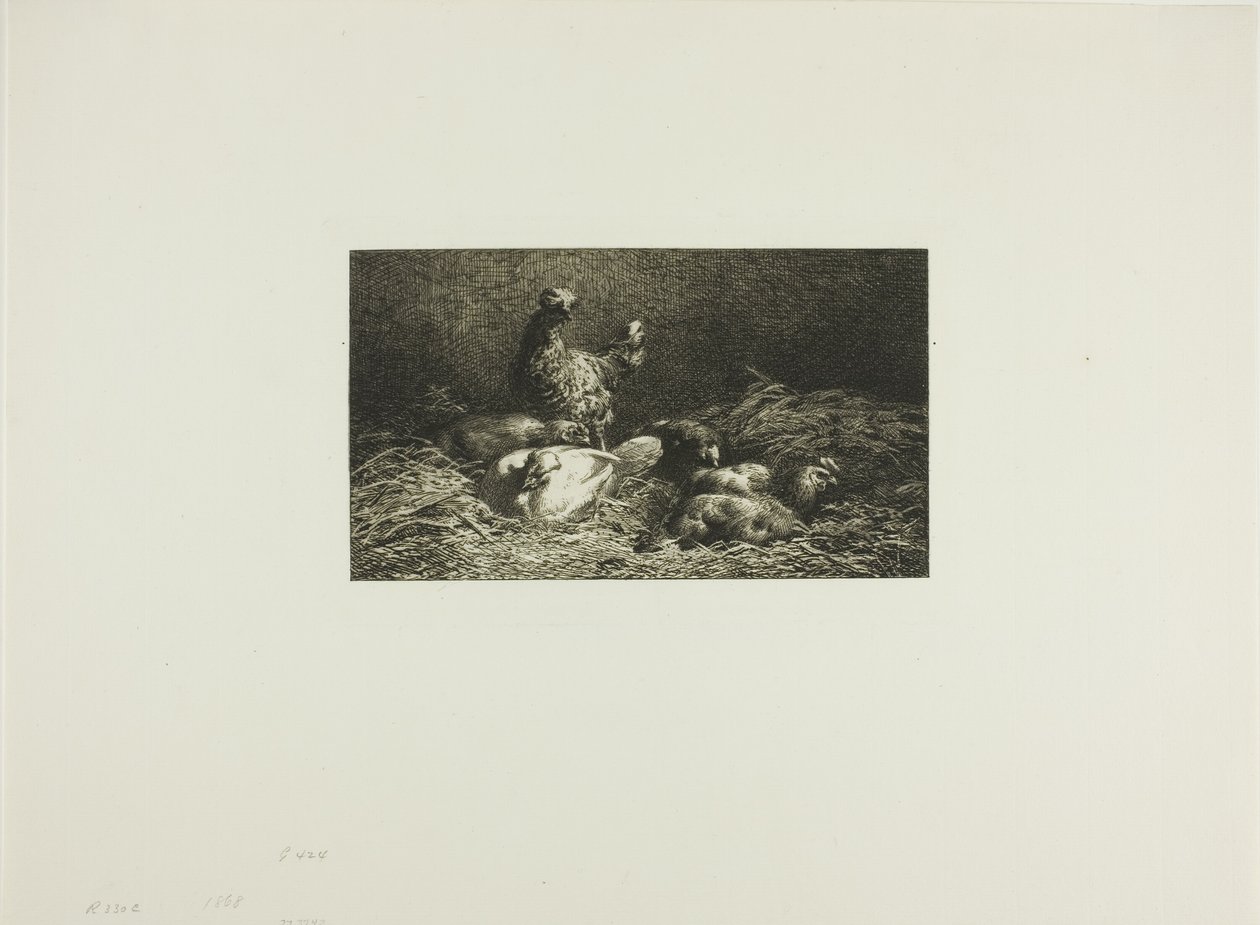 Kanat pesässään tekijältä Charles Emile Jacque