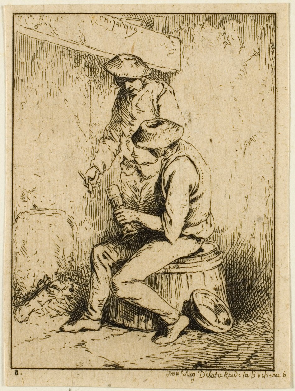 Juojat tekijältä Charles Emile Jacque