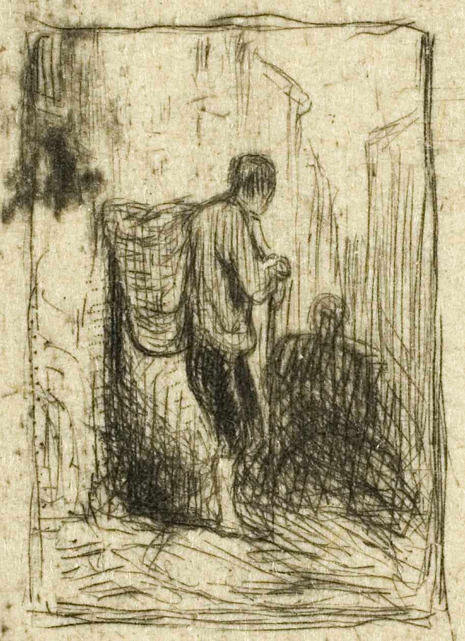 Rag-picker tekijältä Charles Emile Jacque
