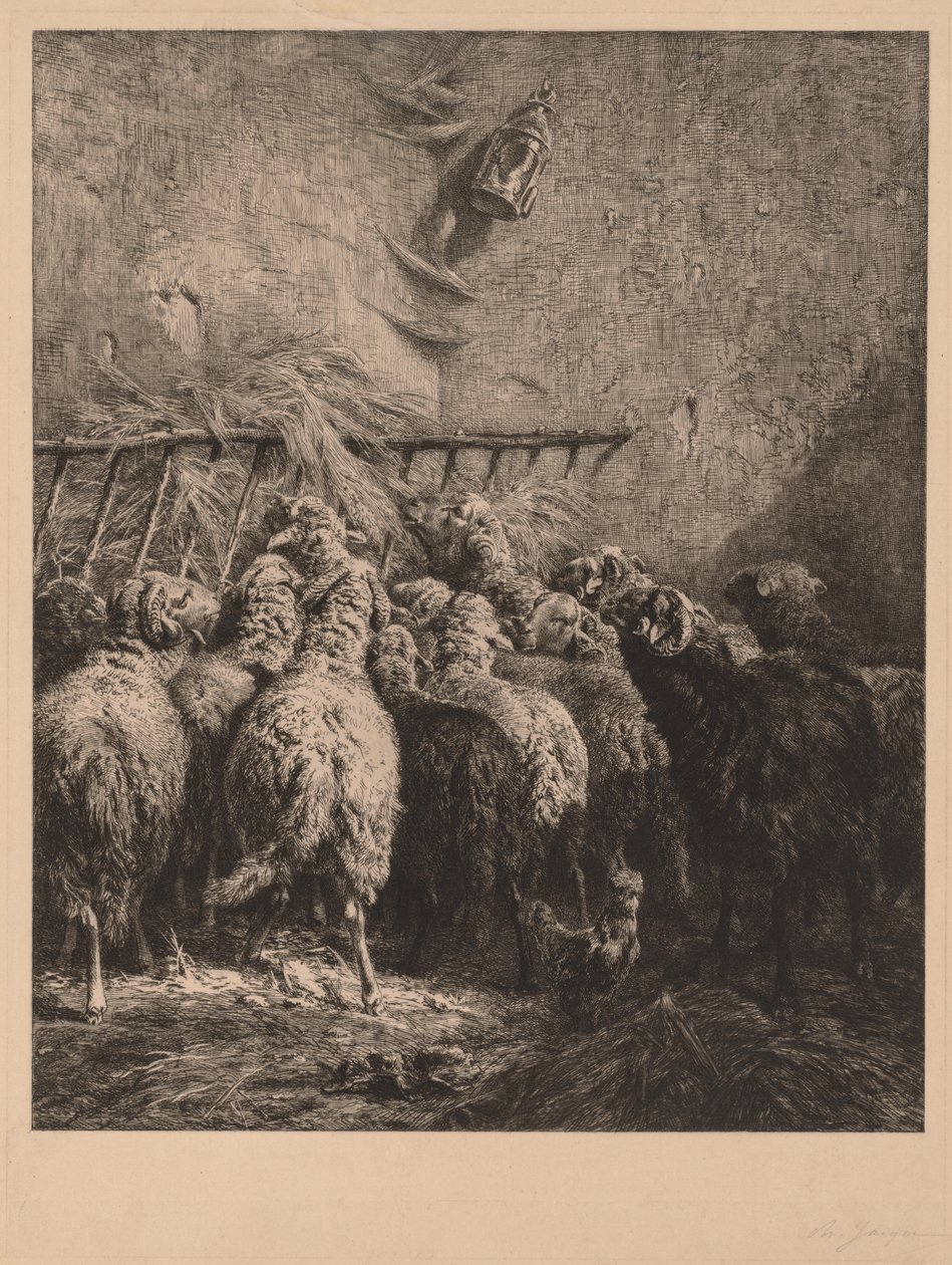 Lammasaita Béarnissa tekijältä Charles Emile Jacque