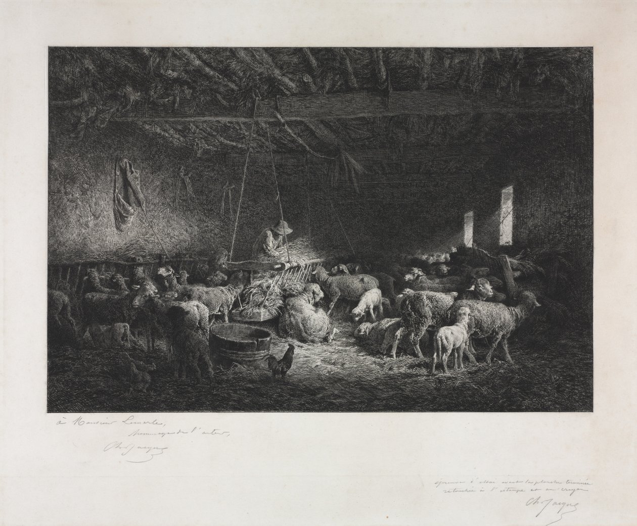 Vakaa tekijältä Charles Emile Jacque
