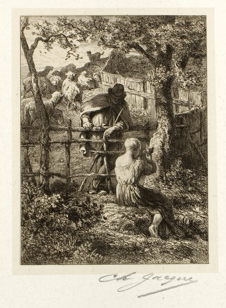 Estiu finès tekijältä Charles Emile Jacque