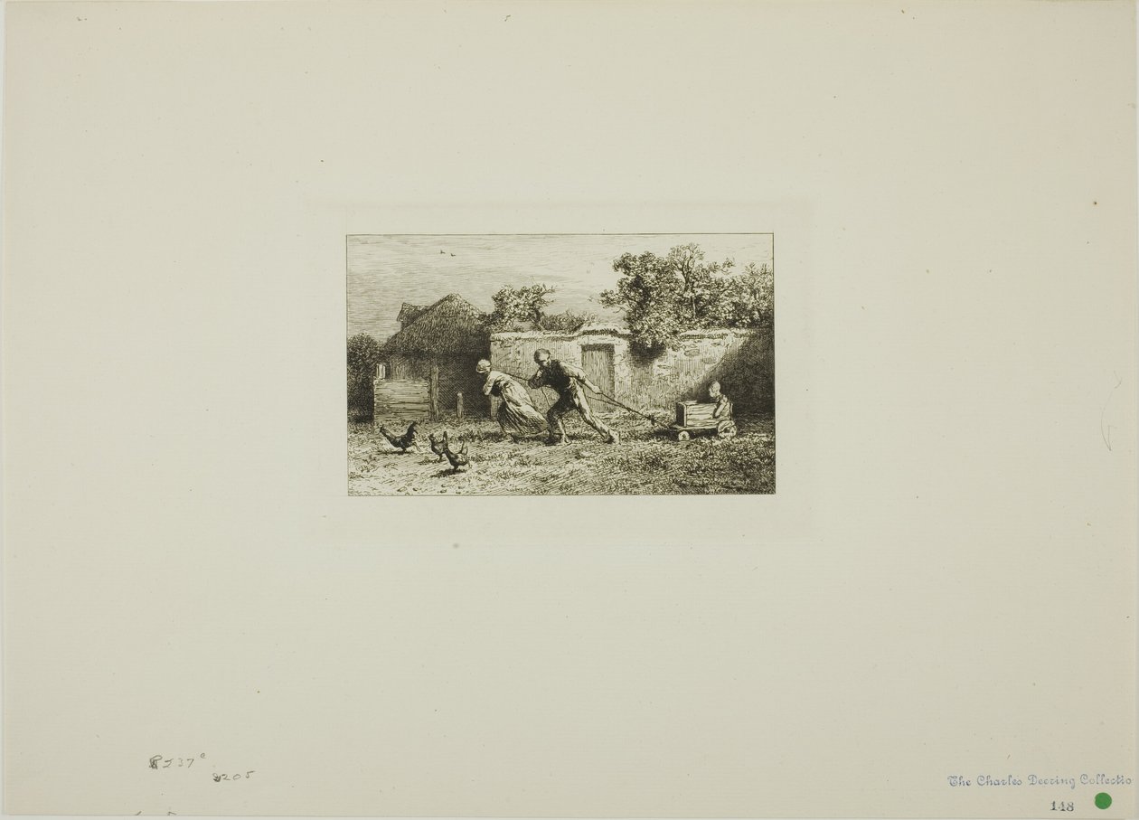 Kuljetus tekijältä Charles Emile Jacque