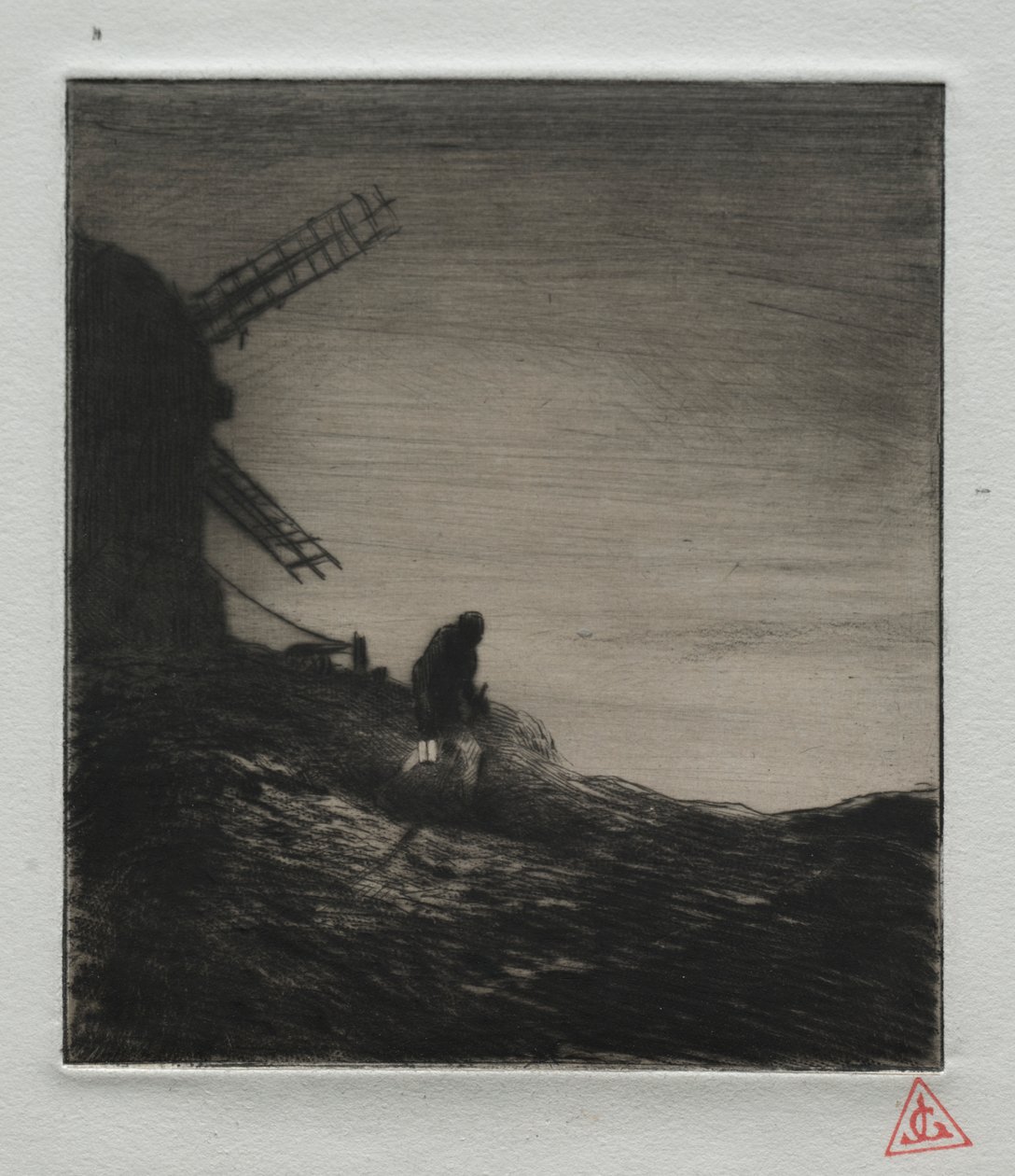 Mylly tekijältä Charles Emile Jacque