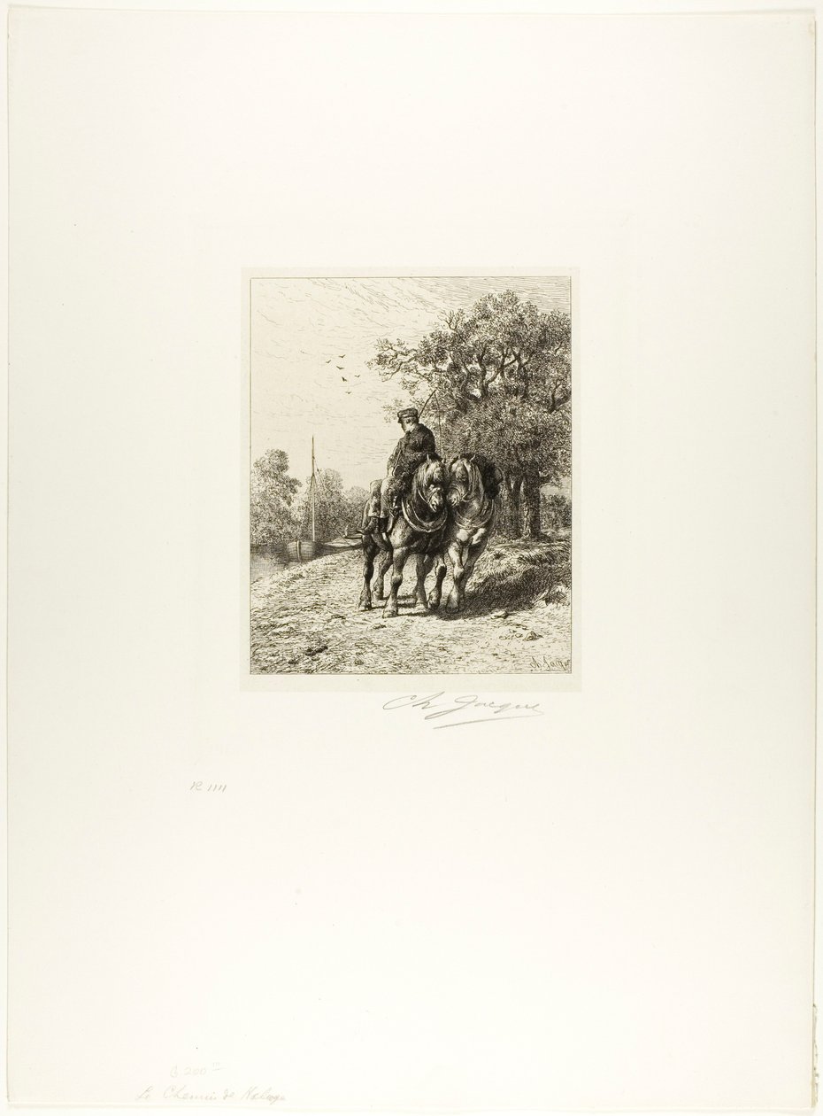 Hinauspolku tekijältä Charles Emile Jacque
