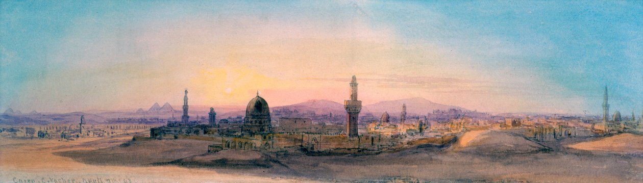 Kairo, 1863 tekijältä Charles Émile de Tournemine