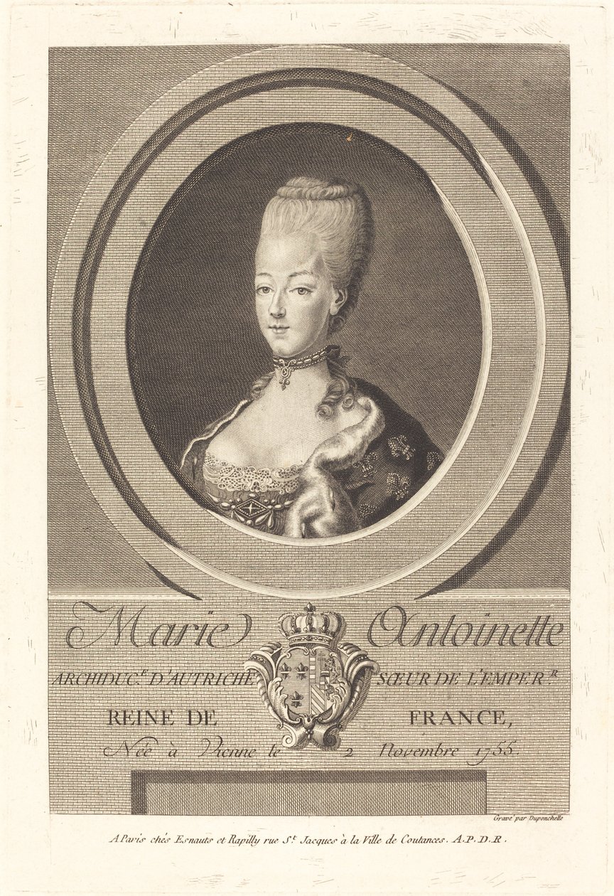 Marie Antoinette tekijältä Charles Eugene Duponchel